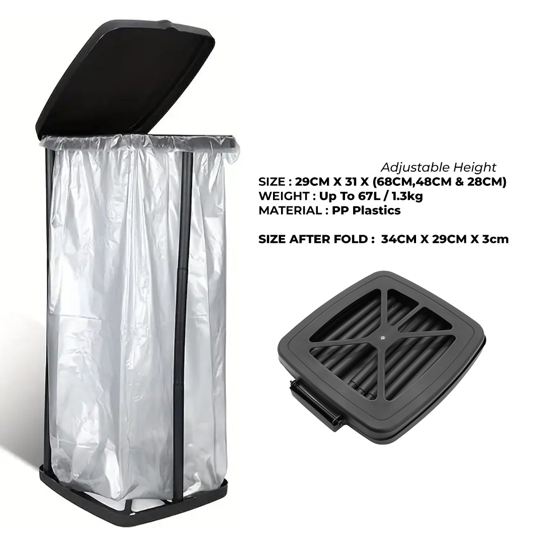 TAHAN Collapsible Garbage Bag Holder - TAHAN Worldwide - GBHTH000BK