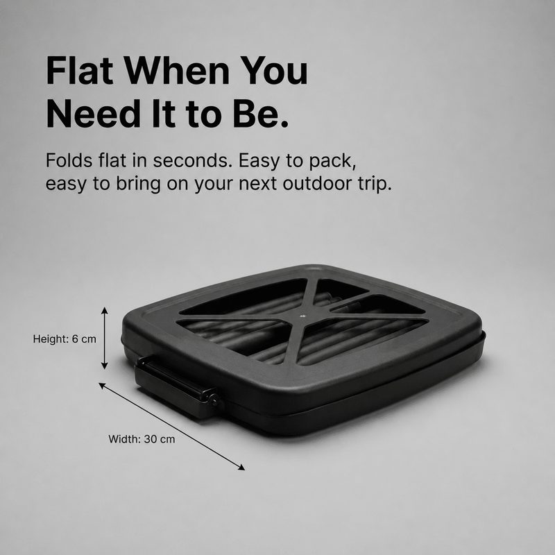 TAHAN Collapsible Garbage Bag Holder - TAHAN Outdoor - GBHTH000BK
