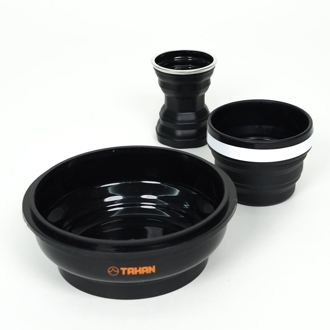 TAHAN Compact Outdoor Dining Set - TAHAN Worldwide - COM-CUTBOWCONCUP