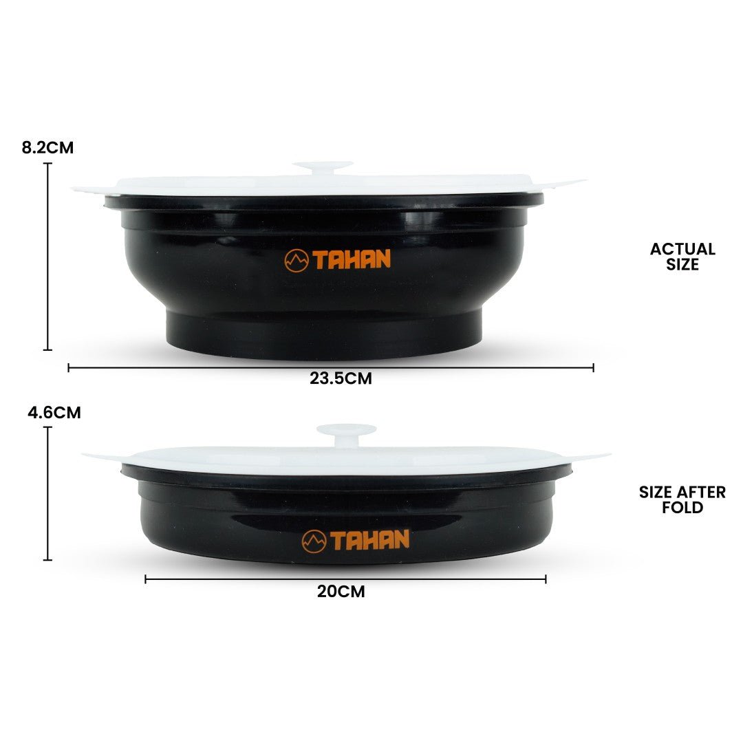 TAHAN Compact Outdoor Dining Set - TAHAN Worldwide - COM-CUTBOWCONCUP