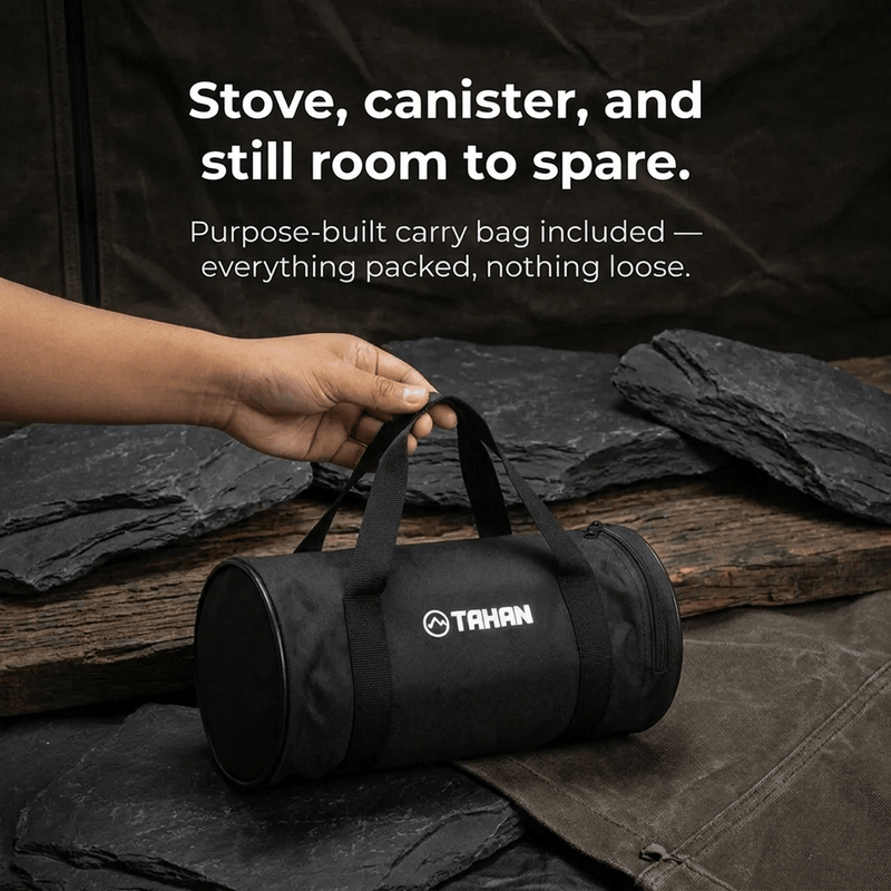 TAHAN EasyFold Camping Stove - TAHAN Outdoor - STOTH025BK