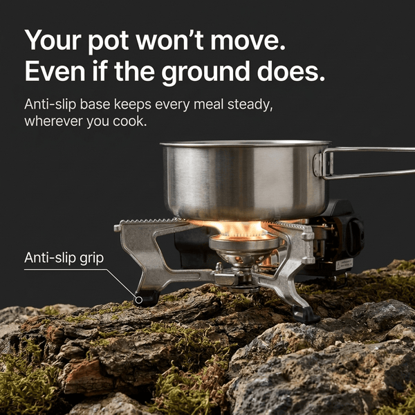 TAHAN EasyFold Camping Stove - TAHAN Outdoor - STOTH025BK