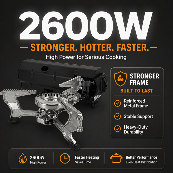 TAHAN EasyFold Camping Stove - TAHAN Outdoor - STOTH025BK
