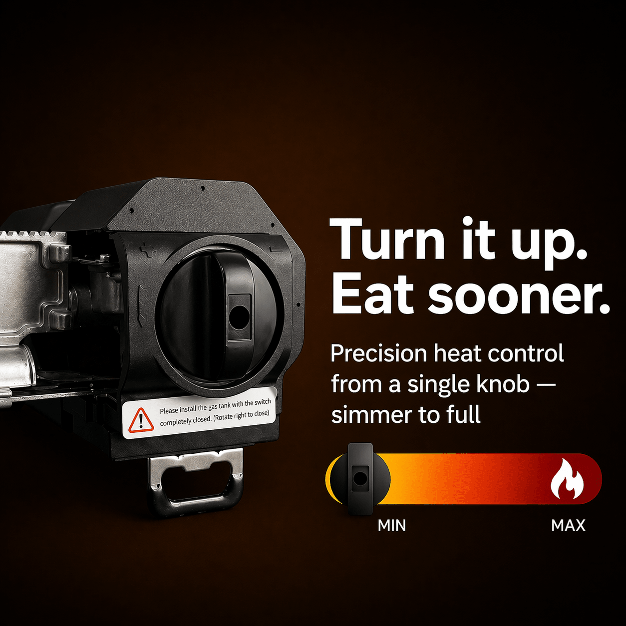 TAHAN EasyFold Camping Stove - TAHAN Outdoor - STOTH025BK
