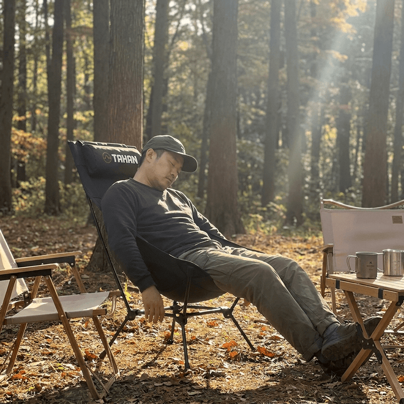 TAHAN Flexlite Highback Chair With Headrest - TAHAN Outdoor - CHATH095BK