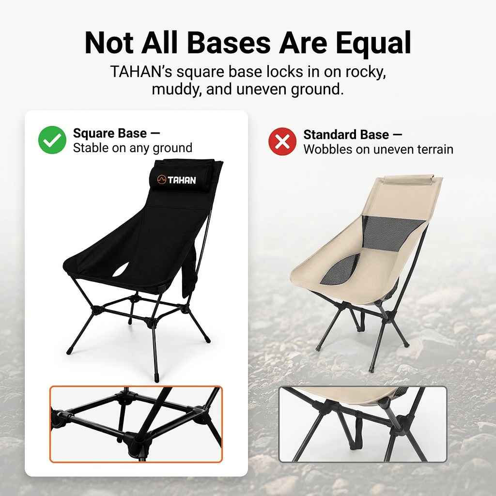 TAHAN Flexlite Highback Chair With Headrest - TAHAN Outdoor - CHATH095BK