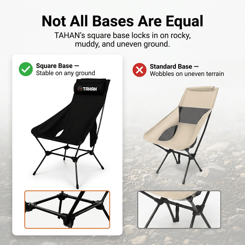 TAHAN Flexlite Highback Chair With Headrest - TAHAN Outdoor - CHATH095BK