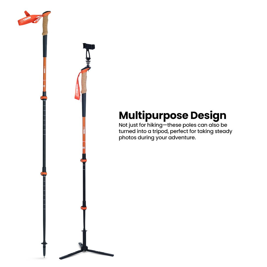 TAHAN Freestand Hiking TriStick - TAHAN Worldwide - COM-TRISTI3IN1