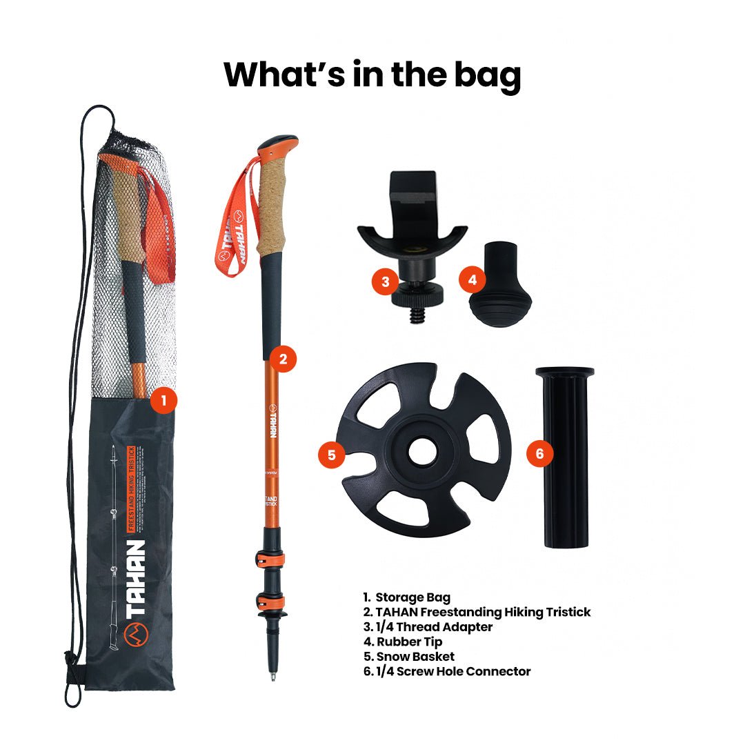 TAHAN Freestand Hiking TriStick - TAHAN Worldwide - STITH135BO