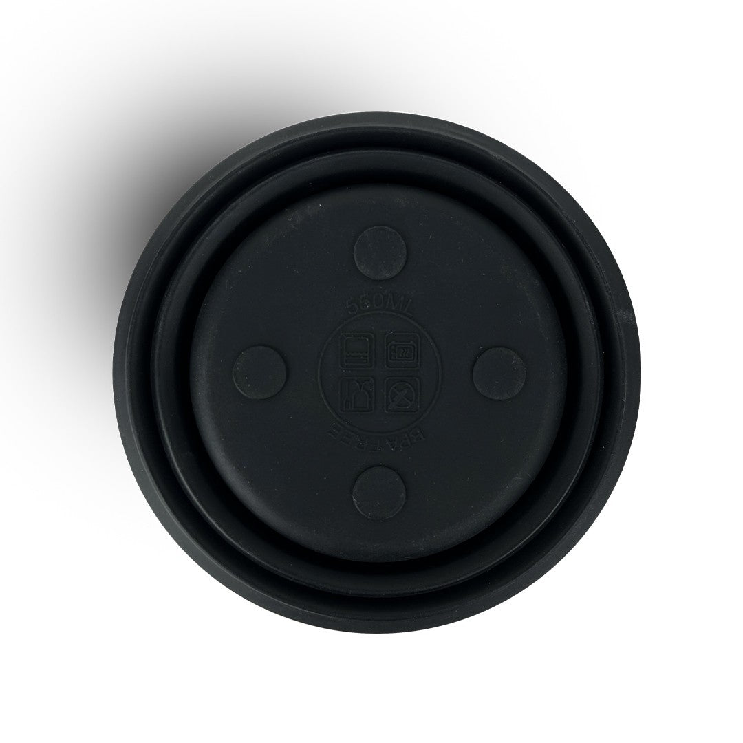 TAHAN GoCamp Collapsible Silicone Bowl - TAHAN Worldwide - BOWTH550BK