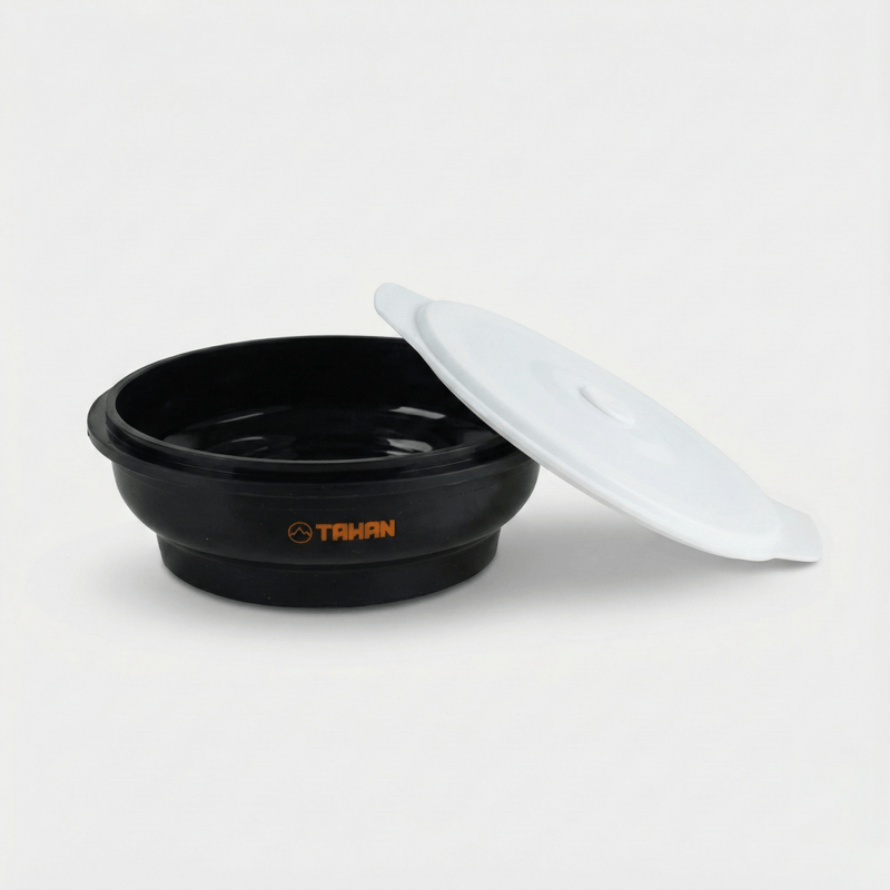 TAHAN GoCamp Collapsible Silicone Container - TAHAN Worldwide - SLCTH1400BK