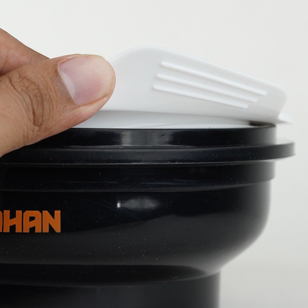 TAHAN GoCamp Collapsible Silicone Container - TAHAN Worldwide - SLCTH1400BK