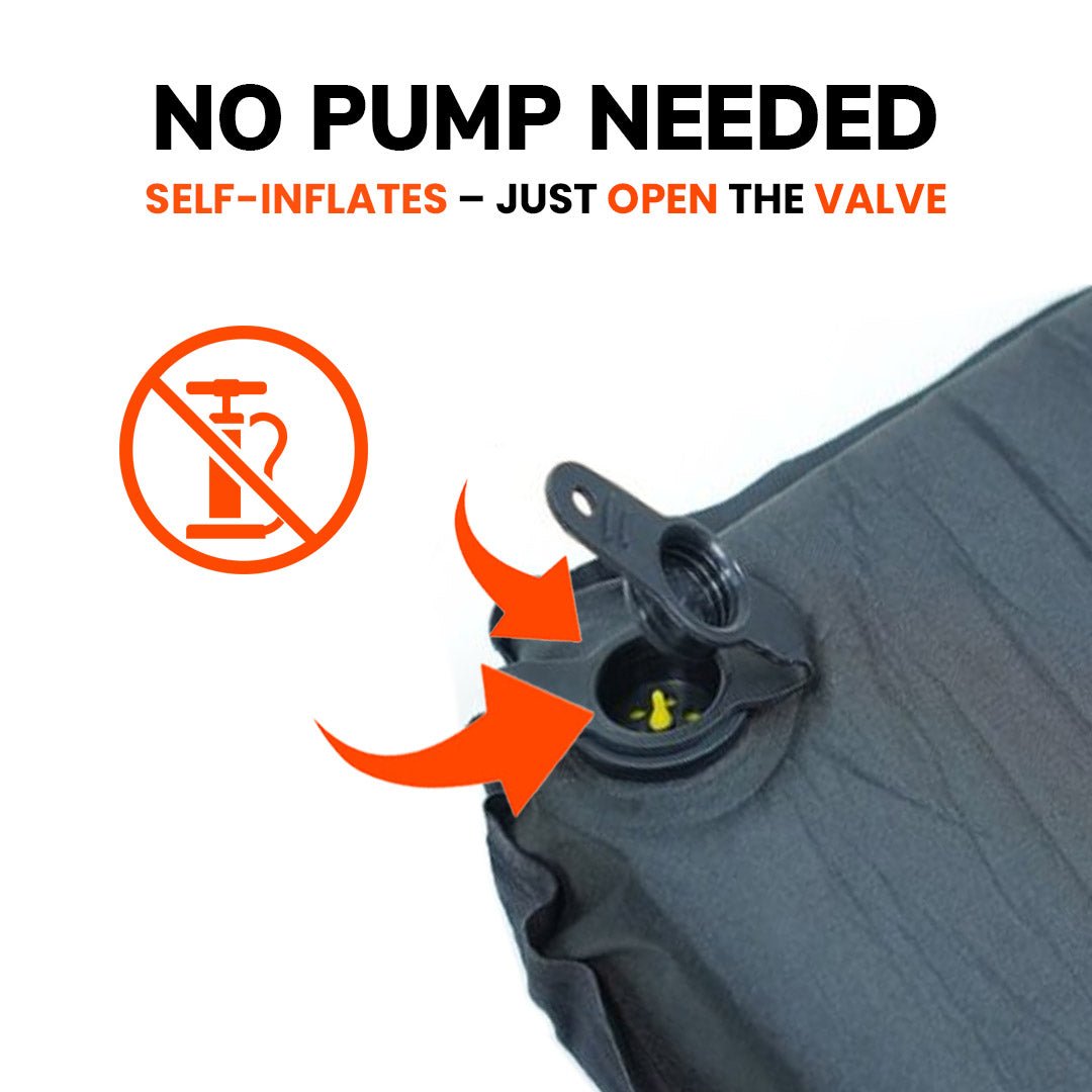 TAHAN GoSleep 5 Seconds Self Inflating Pillow - TAHAN Worldwide - PILTH046BK