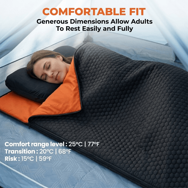 TAHAN HexLink Sleeping Bag - TAHAN Outdoor - BAGTH160BO