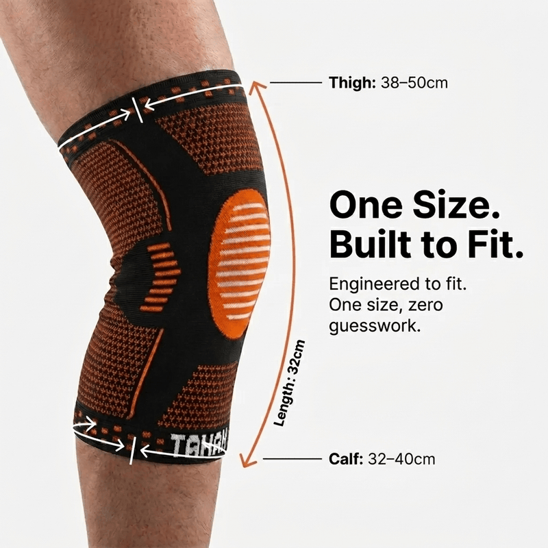 TAHAN KinetiX Knee Guard With Spring Support - TAHAN Outdoor - KNETH00LBO