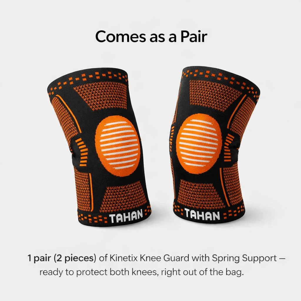 TAHAN KinetiX Knee Guard With Spring Support - TAHAN Outdoor - KNETH00LBO