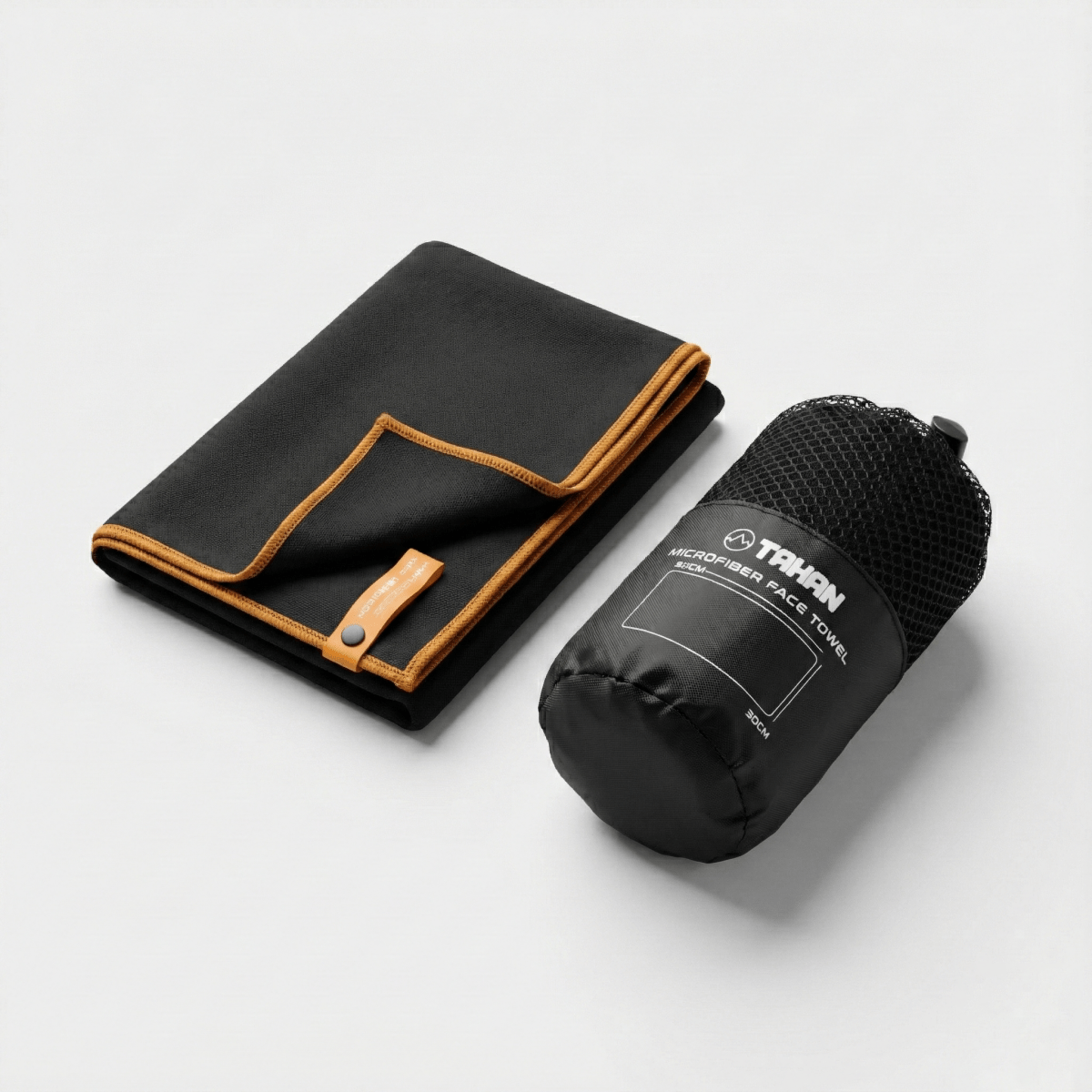 TAHAN Microfiber Quick Dry Face Towel - TAHAN Worldwide - TOWTH630BK