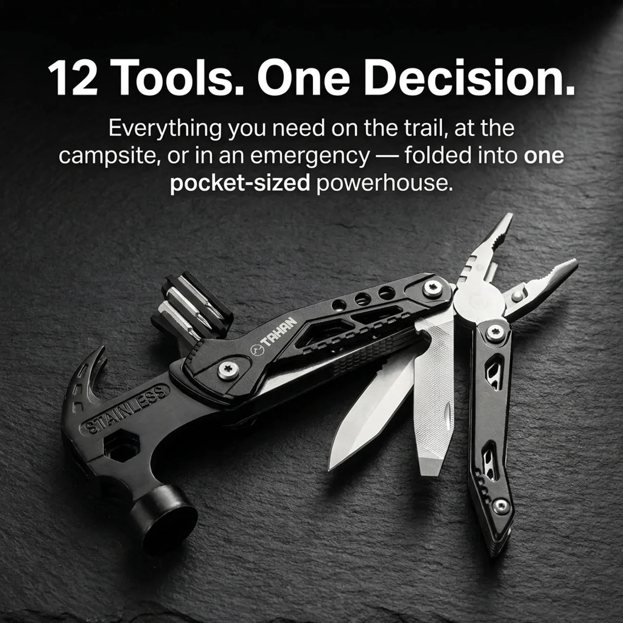 TAHAN Multifunction Tool - TAHAN Outdoor - MTLTH000BK