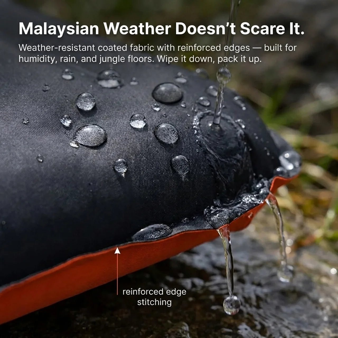 TAHAN Panthera Inflatable Sleeping Pad - TAHAN Outdoor - PADTH010BK