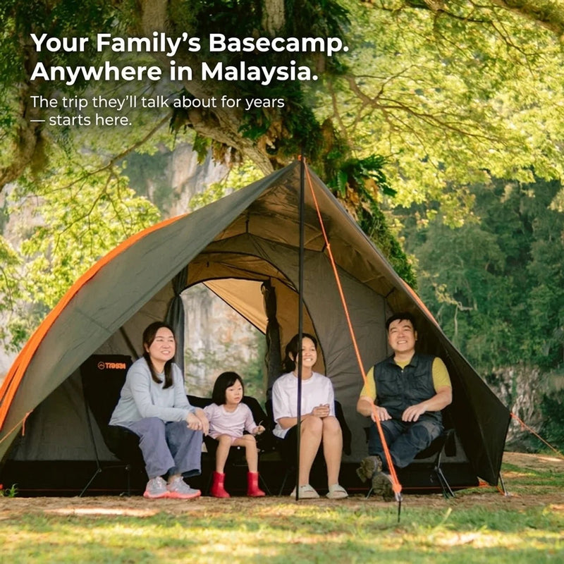 TAHAN Pavillion Shelter Tent - TAHAN Outdoor - TENTH435BK