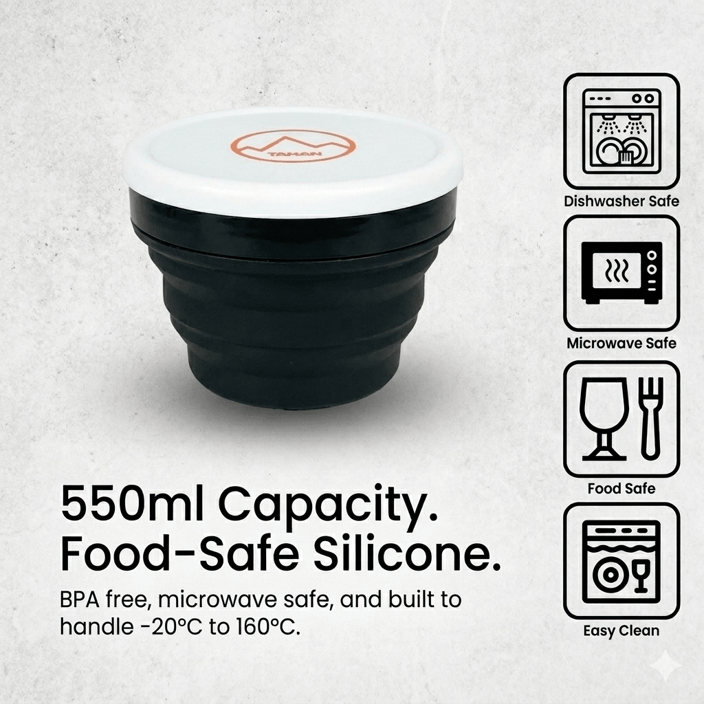 TAHAN Solo Makan Set - TAHAN Outdoor - COM-BOWCUP2PCS