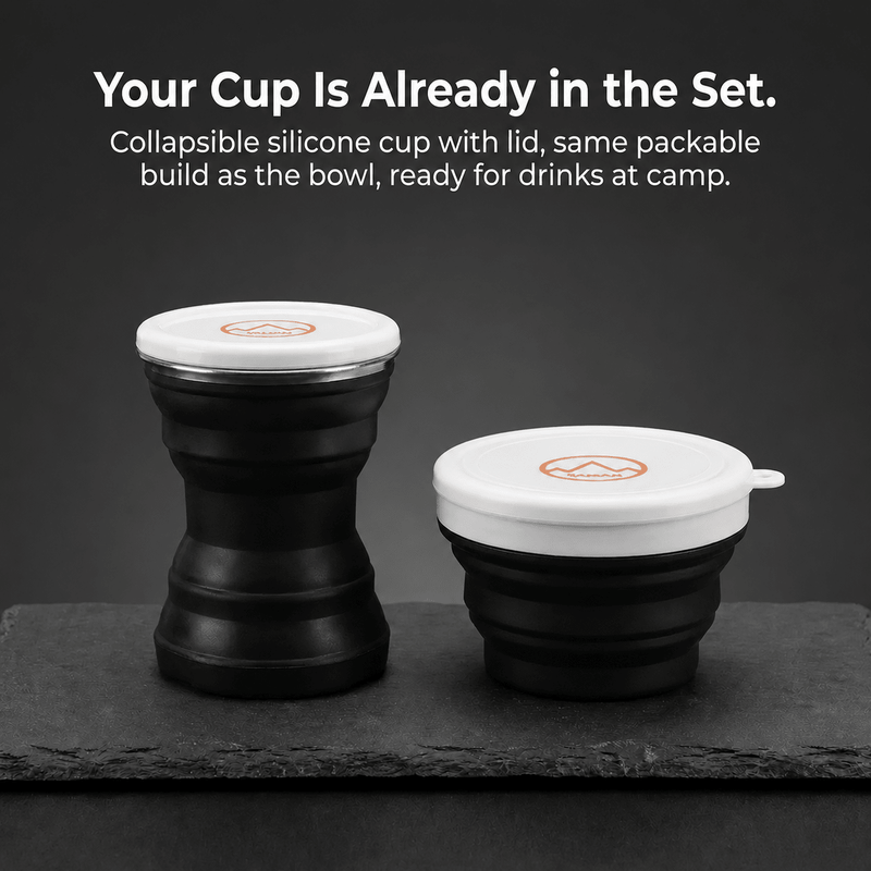 TAHAN Solo Makan Set - TAHAN Outdoor - COM-BOWCUP2PCS