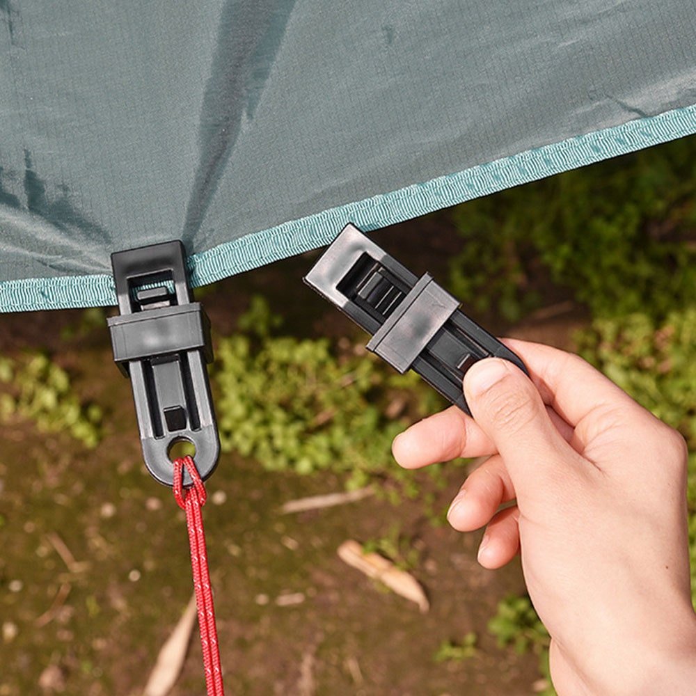 TAHAN Tarp Clip [Pack of 10] - TAHAN Worldwide - CLIP10PCBK