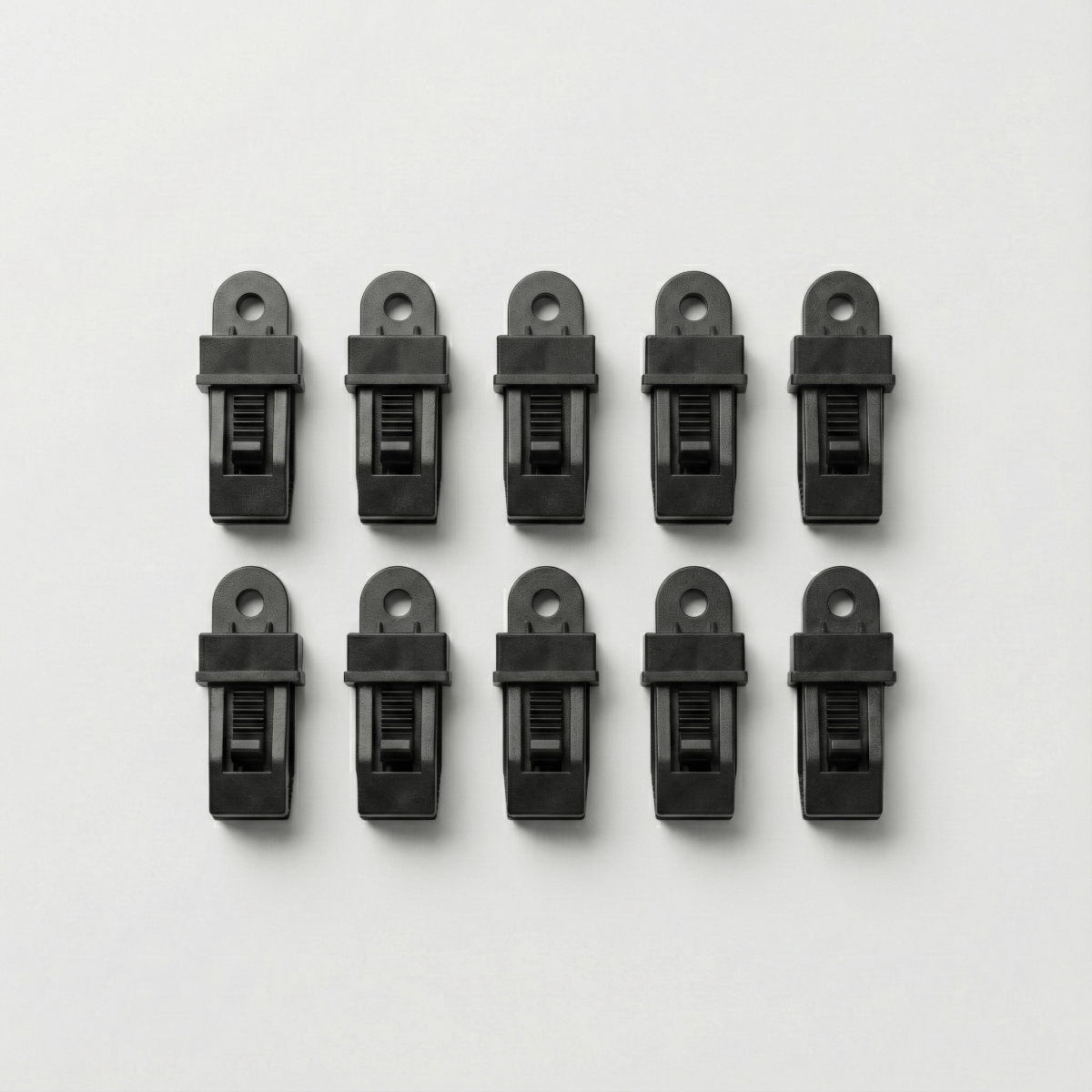 TAHAN Tarp Clip [Pack of 10] - TAHAN Worldwide - CLIP10PCBK