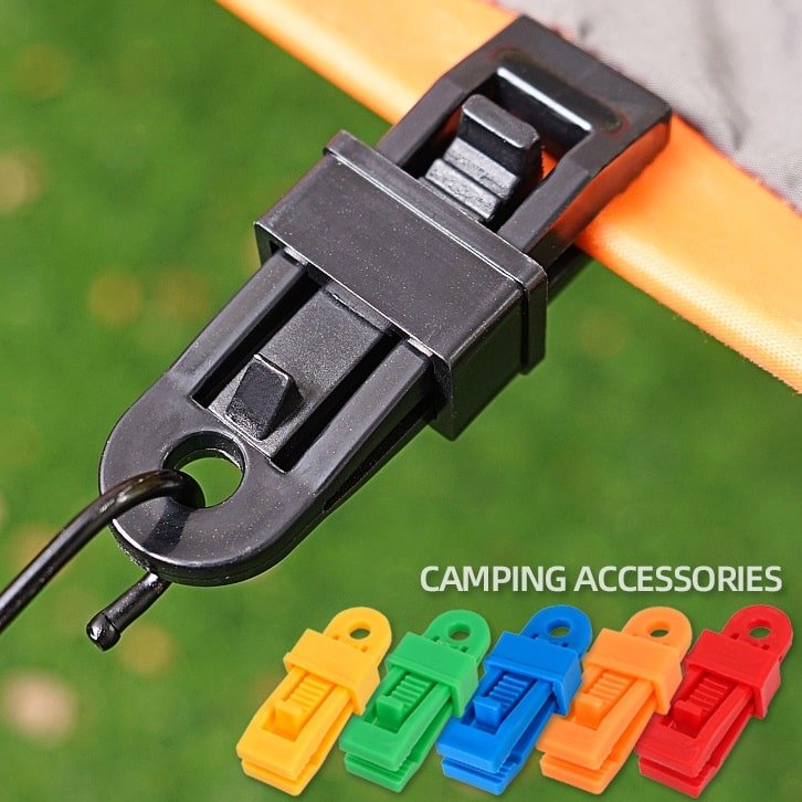 TAHAN Tarp Clip [Pack of 10] - TAHAN Worldwide - CLIP10PCBK