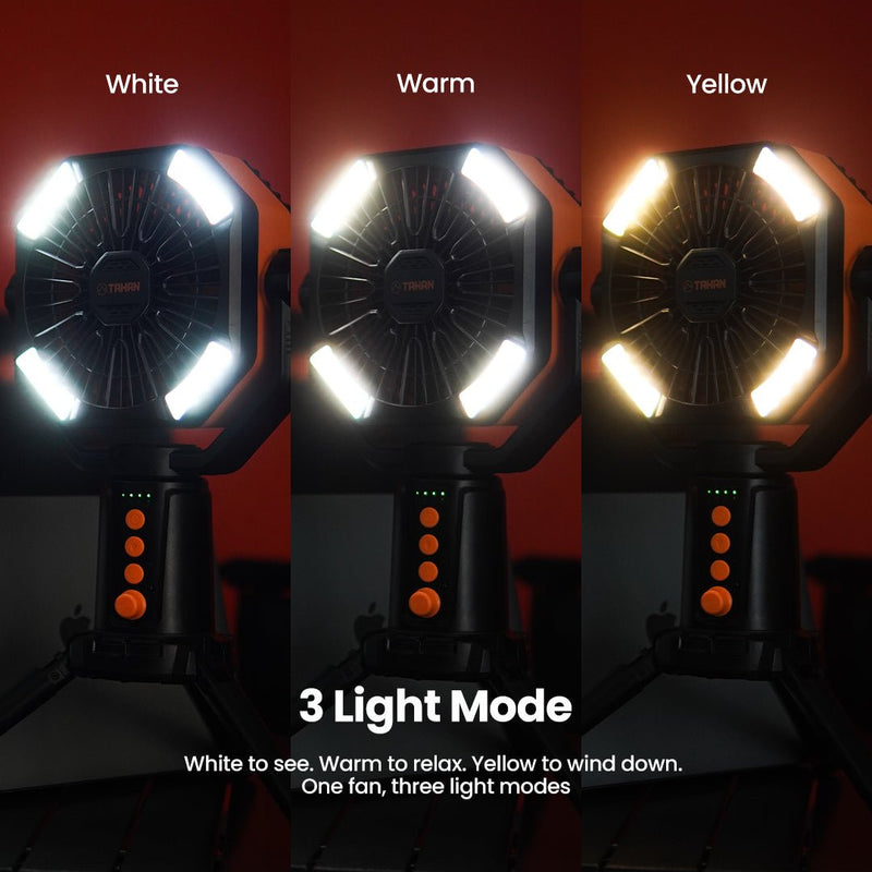 TAHAN Typhoon Dual Blade 14 Hours Battery Camping Fan - TAHAN Worldwide - FANTH16KOR