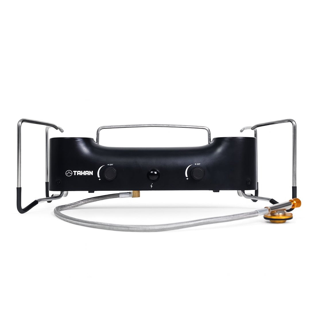 TAHAN Windmaster Double Burner Camping Stove - TAHAN Worldwide - STOTH033BK