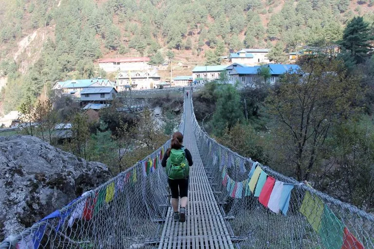 Day 2 [Everest Base Camp] – Phakding to Namche Bazaar