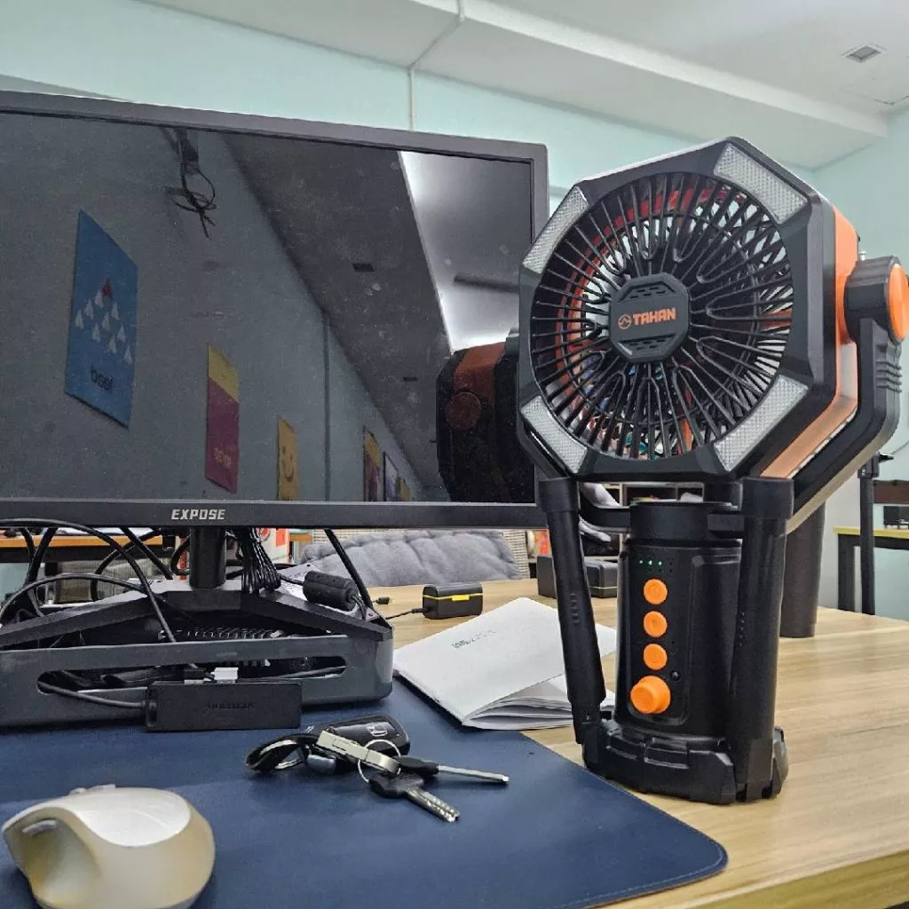 TAHAN Typhoon Dual Blade 14 Hours Battery Camping Fan | TAHAN TAHAN Typhoon Dual Blade 14 Hours Battery Camping Fan, TAHAN, 20250520 193422,