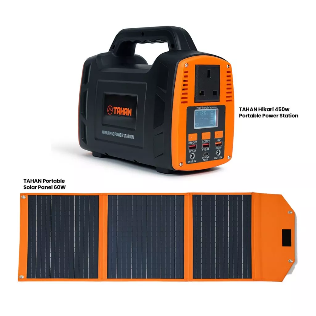 TAHAN Hikari Portable Power Station with Solar Panel