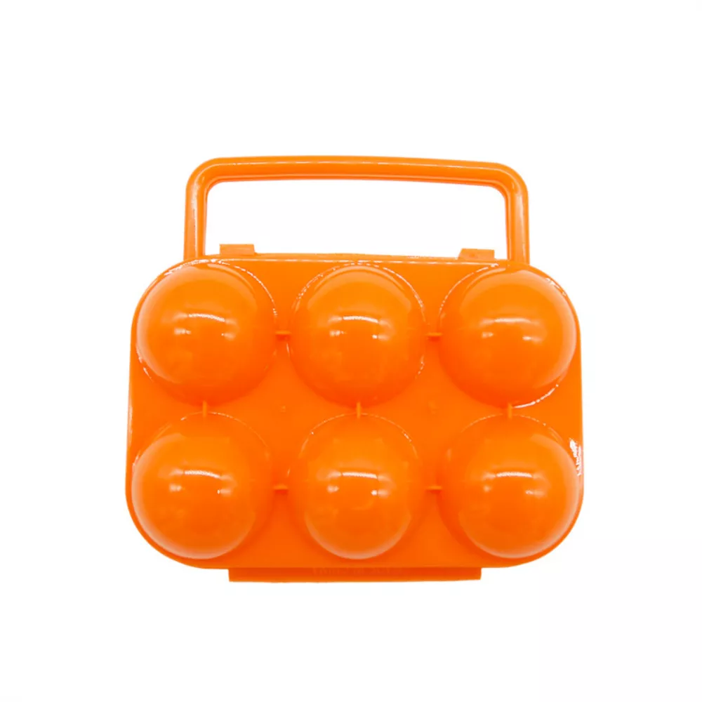 Egg Container with Handle - 6 Pcs main Egg Container with Handle - 6 Pcs main