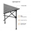 Foldable Eggroll Lightweight Camping Table - 120 and 95cm (4)
