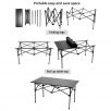 Foldable Eggroll Lightweight Camping Table - 120 and 95cm (5)