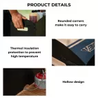 Foldable Outdoor Windshield 4 Fold with Top new details