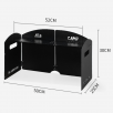 Foldable Outdoor Windshield 4 Fold with Top new size