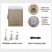 Queen Air Mattress with Built-in Pump details 9