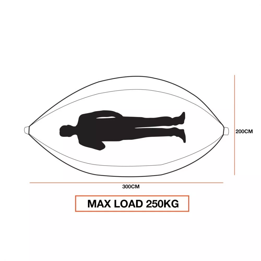 TAHAN Panthera Ultra Hammock with Mosquito Net 2 TAHAN Panthera Ultra Hammock with Mosquito Net 2