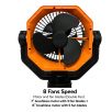 helix-hyperwind-16000-mah-autorotate-camping-fan-speed