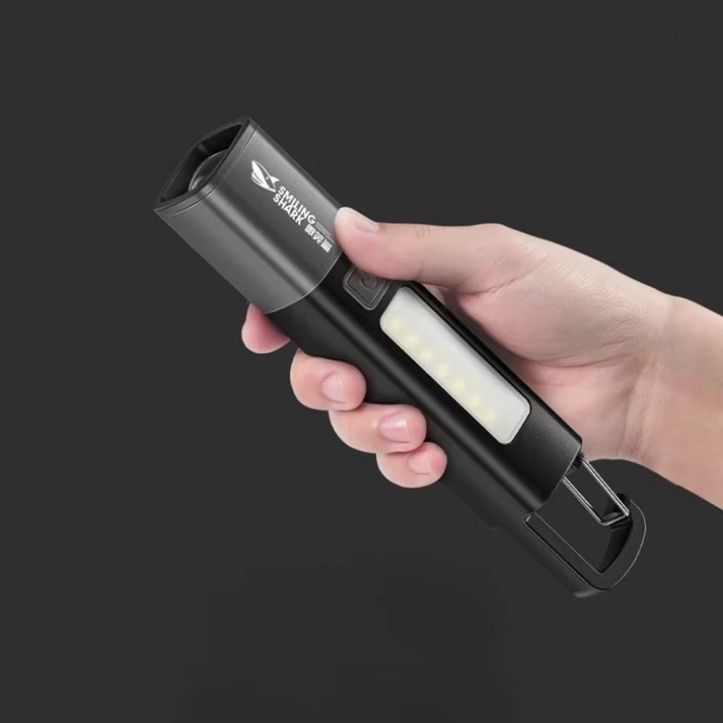 SMILING SHARK Multi-Use Rechargeable Torch with Hook | TAHAN SMILING SHARK Multi-Use Rechargeable Torch with Hook, TAHAN, smiling shark multi use rechargeable torch with hook 5,