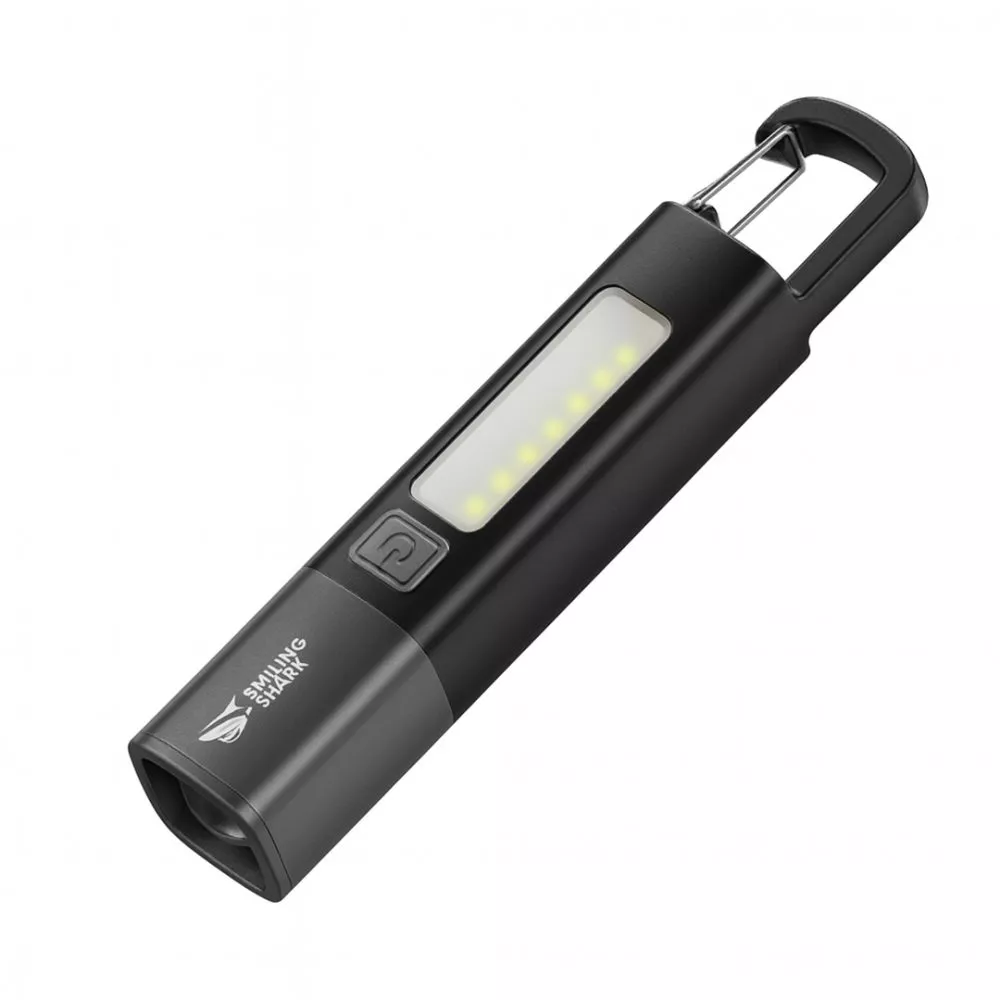 smiling-shark-multi-use-rechargeable-torch-with-hook-main