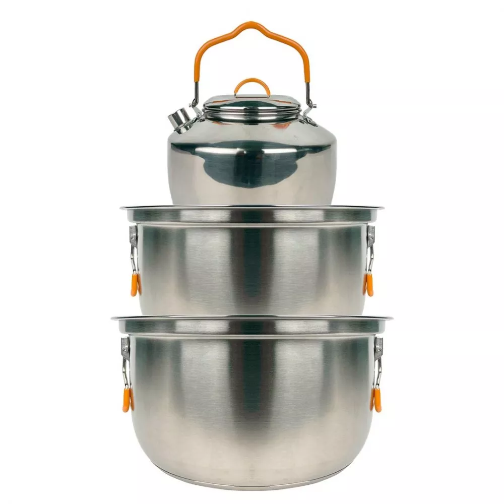stainless-steel-camping-cookset-combine XL Basecamp Cooking Set