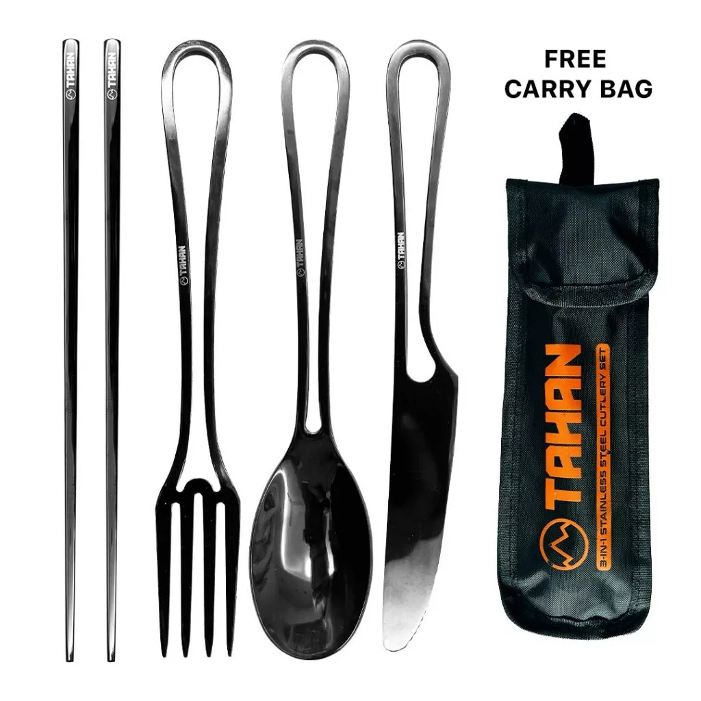 TAHAN Stainless Steel Cutlery Combo