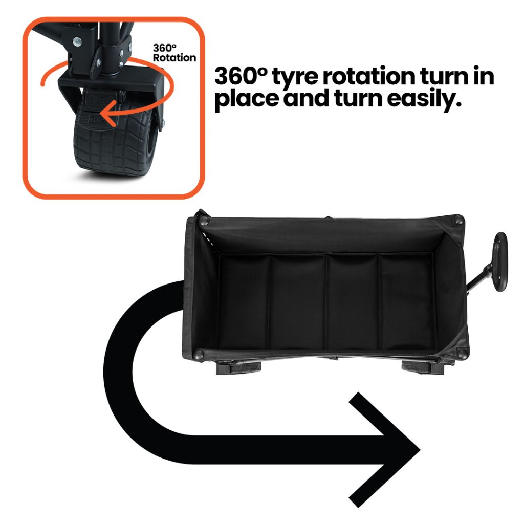 TAHAN AllTerrain XL Wagon - With Tabletop, TAHAN, tahan allterrain xl wagon 360,