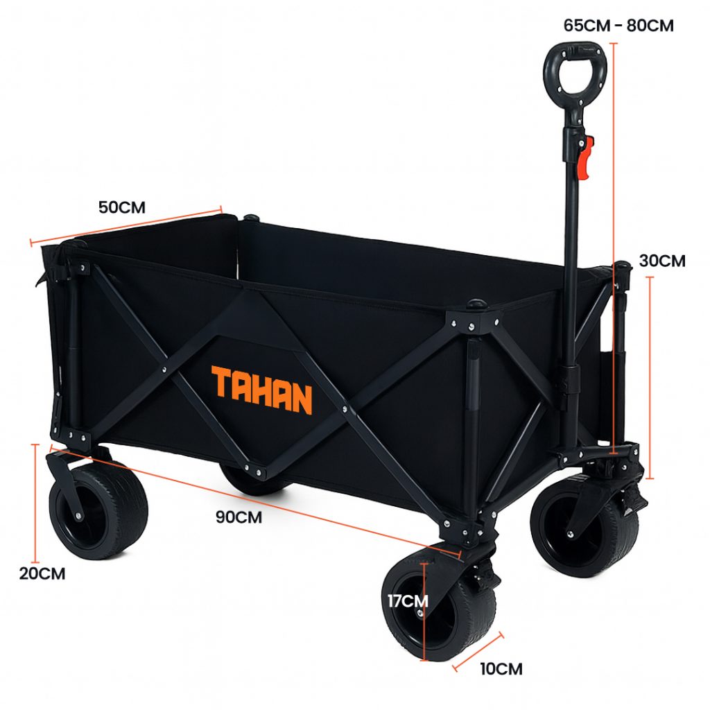 TAHAN AllTerrain XL Wagon - With Tabletop, TAHAN, tahan allterrain xl wagon size,