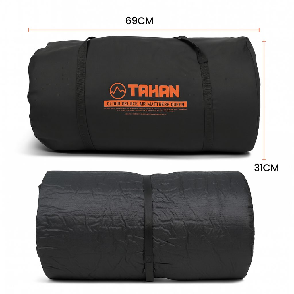 TAHAN Cloud Deluxe Air Mattress - Queen | TAHAN TAHAN Cloud Deluxe Air Mattress - Queen, TAHAN, tahan cloud deluxe air mattress queen 3,