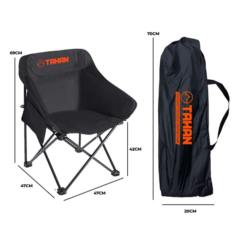 TAHAN Ergoshift Foldable Camping Chair Bundle Offer | TAHAN TAHAN Ergoshift Foldable Camping Chair Bundle Offer, TAHAN, tahan ergoshift foldable camping chair size,